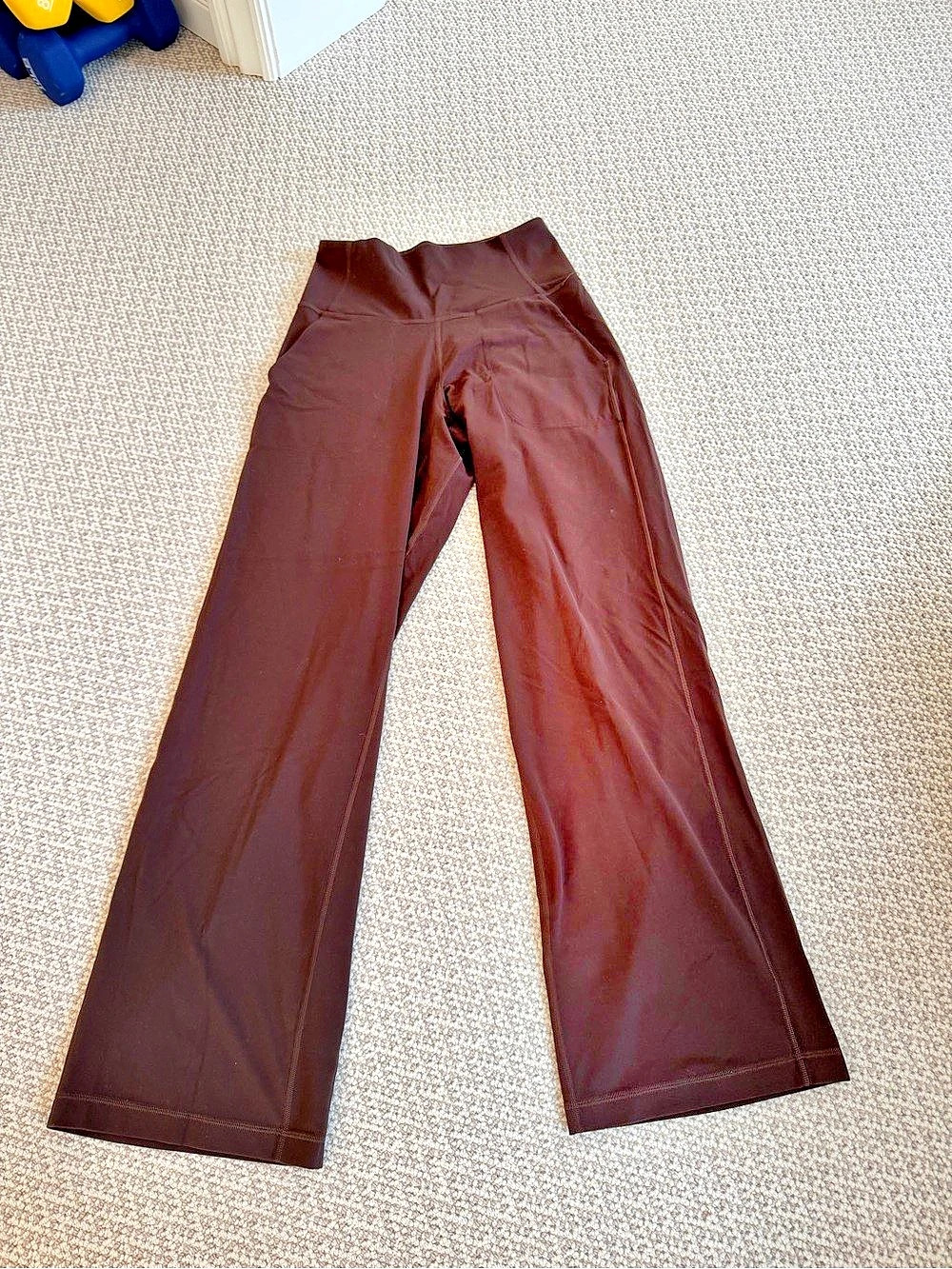 lululemon Align High-Rise Wide-Leg Pant 29” Brown Size 6
